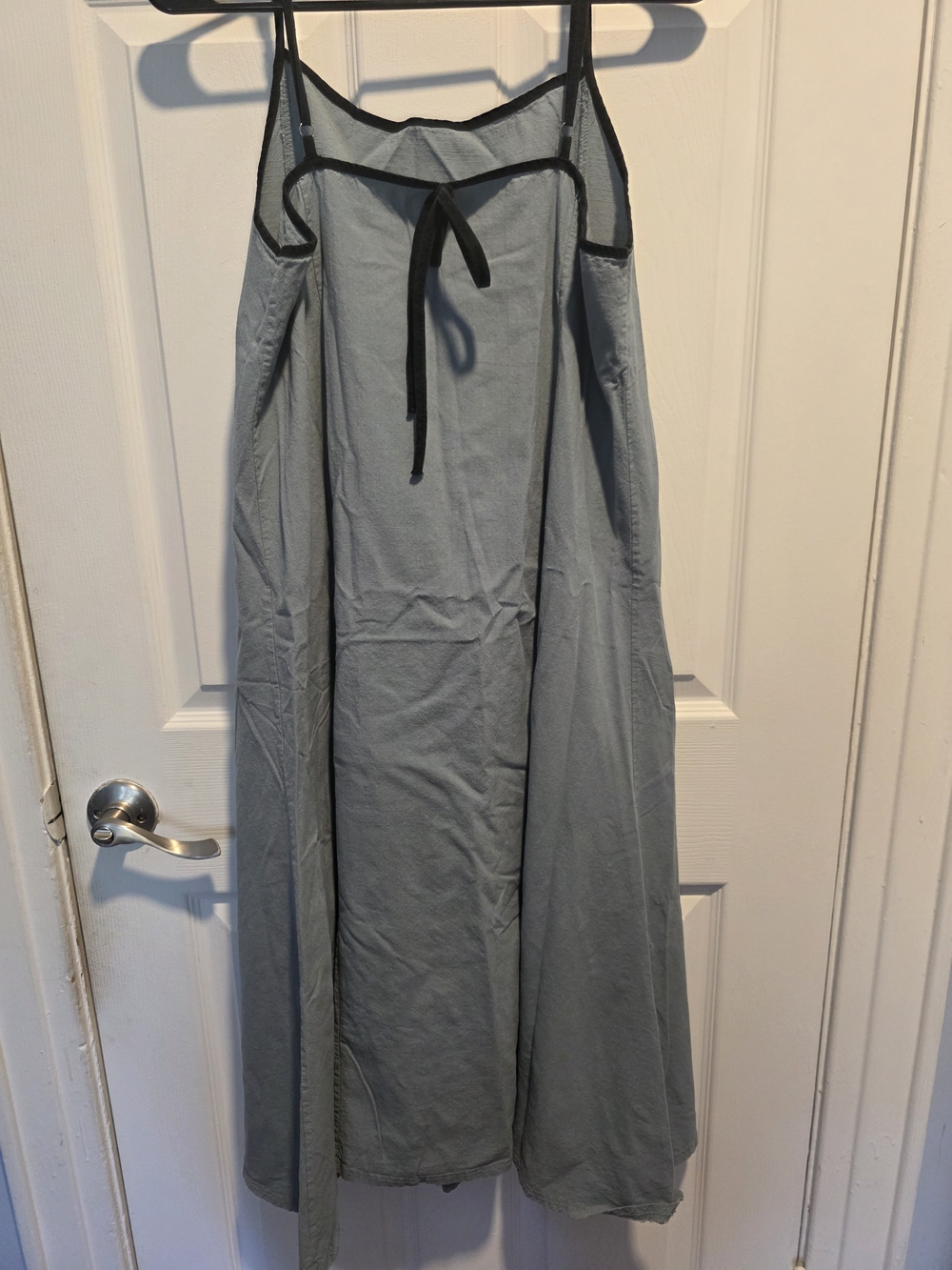 BUNDLE Robbie Bee Light Blue Midi Dress with Black Trim
